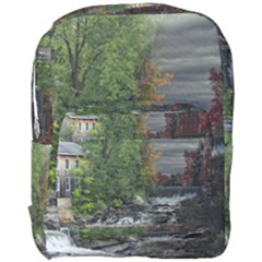 Landscape Summer Fall Colors Mill Full Print Backpack by Amaryn4rt