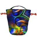 Light Texture Abstract Background Drawstring Bucket Bag View1