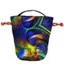Light Texture Abstract Background Drawstring Bucket Bag View2