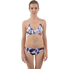 Abstract Art Work 1 Wrap Around Bikini Set by mbs123