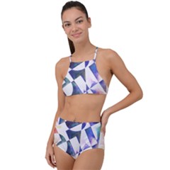 Abstract Art Work 1 Halter Tankini Set by mbs123
