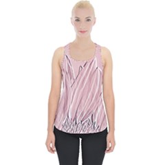 Shabby Chic Vintage Background Piece Up Tank Top by Amaryn4rt