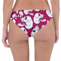 Terrible Frightening Seamless Pattern With Skull Reversible Hipster Bikini Bottoms View4