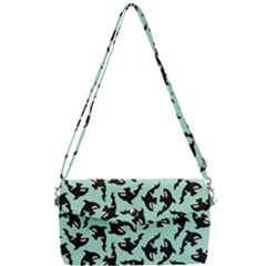 Orca Killer Whale Fish Removable Strap Clutch Bag by Pakjumat