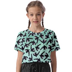 Orca Killer Whale Fish Kids  Basic T-shirt by Pakjumat