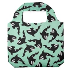 Orca Killer Whale Fish Premium Foldable Grocery Recycle Bag by Pakjumat