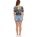 Tree Colourful Button up blouse View4