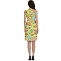 Cute Sketch Child Graphic Funny Sleeveless Dress With Pocket View4