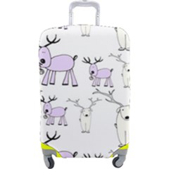 Cute Deers  Luggage Cover (large) by ConteMonfrey