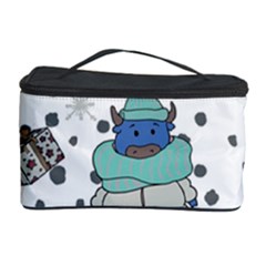 Little Cow Christmas  Cosmetic Storage Case by ConteMonfrey