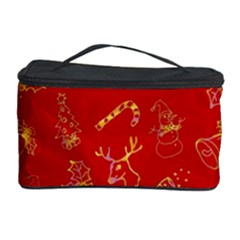 Holy Night - Christmas Symbols  Cosmetic Storage Case by ConteMonfrey