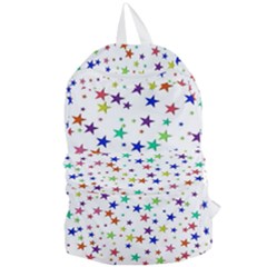 Star Random Background Scattered Foldable Lightweight Backpack by Hannah976