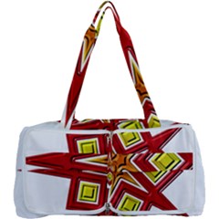 Pattern Tile Decorative Design Star Multi Function Bag by Hannah976