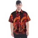 Abstract Seamless Pattern Men s Short Sleeve Shirt View1