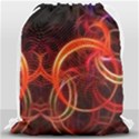 Background Fractal Abstract Drawstring Bag (Large) View1