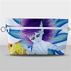 Mermaid Fantasy Undersea Merman Handbag Organizer by Sarkoni