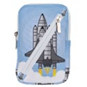 Rocket Shuttle Spaceship Science Belt Pouch Bag (Small) View1