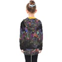 Grunge Paint Splatter Splash Ink Kids  Double Breasted Button Coat View2