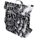 Hip Hop Music Drawing Art Graffiti Buckle Up Backpack View1