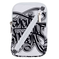 Hip Hop Music Drawing Art Graffiti Belt Pouch Bag (small) by Sarkoni