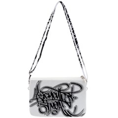 Hip Hop Music Drawing Art Graffiti Double Gusset Crossbody Bag by Sarkoni