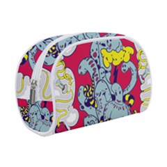Fresh Urban Cartoon Monster Illustration Cartoon Character Text Make Up Case (small) by Sarkoni