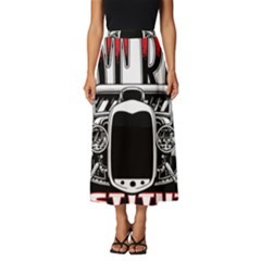 Vintage Car Hot Rod Motor Vehicle Classic Midi Chiffon Skirt by Sarkoni