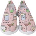 Drink Cocktail Doodle Coffee Kids  Slip On Sneakers View1