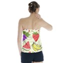 Fruits Pattern Background Food Strapless Top View2