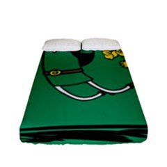 Adventure Time The Legend Of Zelda Fitted Sheet (full/ Double Size) by Sarkoni
