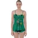 Adventure Time The Legend Of Zelda Babydoll Tankini Top View1