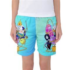 Adventure Time Cartoon Women s Basketball Shorts by Sarkoni