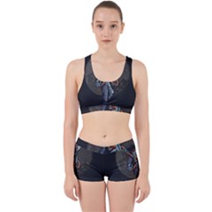 Illustration Drunk Astronaut Work It Out Gym Set by Bedest