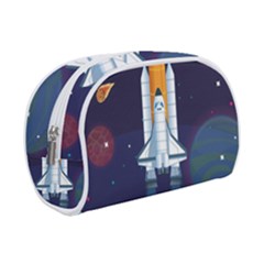 Spaceship Milkyway Galaxy Make Up Case (small) by Bedest