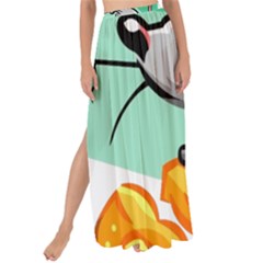 Mouse Cheese Tail Rat Mice Hole Maxi Chiffon Tie-up Sarong by Sarkoni