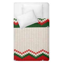 Merry Christmas Happy New Year Duvet Cover Double Side (single Size) by artworkshop