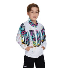 Graffiti Love Kids  Windbreaker by essentialimage