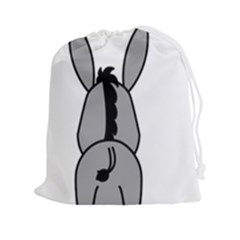Donkey Ass Funny Nice Cute Floppy Drawstring Pouch (2xl) by Sarkoni