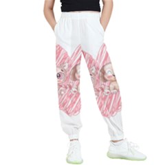 Paw Dog Pet Puppy Canine Cute Kids  Joggers by Sarkoni
