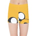 Adventure Time Cartoon Face Funny Happy Toon Kids  Sports Shorts View1