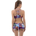 Cartoon Adventure Time Finn Princess Bubblegum Lumpy Space Back Web Gym Set View2