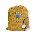 Adventure Time Finn Jake Cartoon Drawstring Pouch (XL) View1