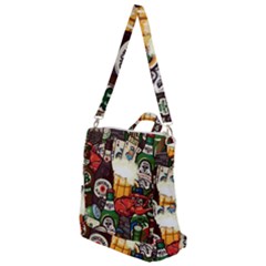 Graffiti Go Art Crossbody Backpack by Bedest