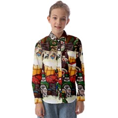 Graffiti Go Art Kids  Long Sleeve Shirt by Bedest