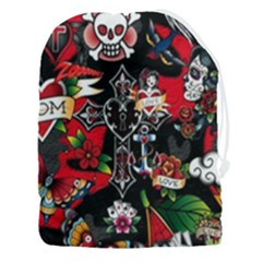 Graffiti Tatoo Skate Art Boom Drawstring Pouch (3xl) by Bedest