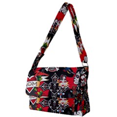 Graffiti Tatoo Skate Art Boom Full Print Messenger Bag (l) by Bedest