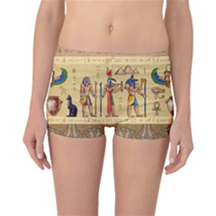 Egypt Horizontal Illustration Boyleg Bikini Bottoms by Hannah976