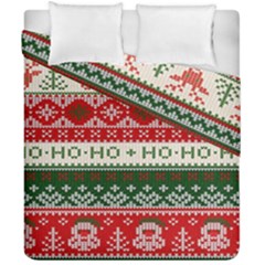 Ugly Sweater Merry Christmas  Duvet Cover Double Side (california King Size) by artworkshop