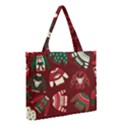 Ugly Sweater Wrapping Paper Medium Tote Bag View2