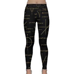 Abstract Math Pattern Classic Yoga Leggings by Hannah976
